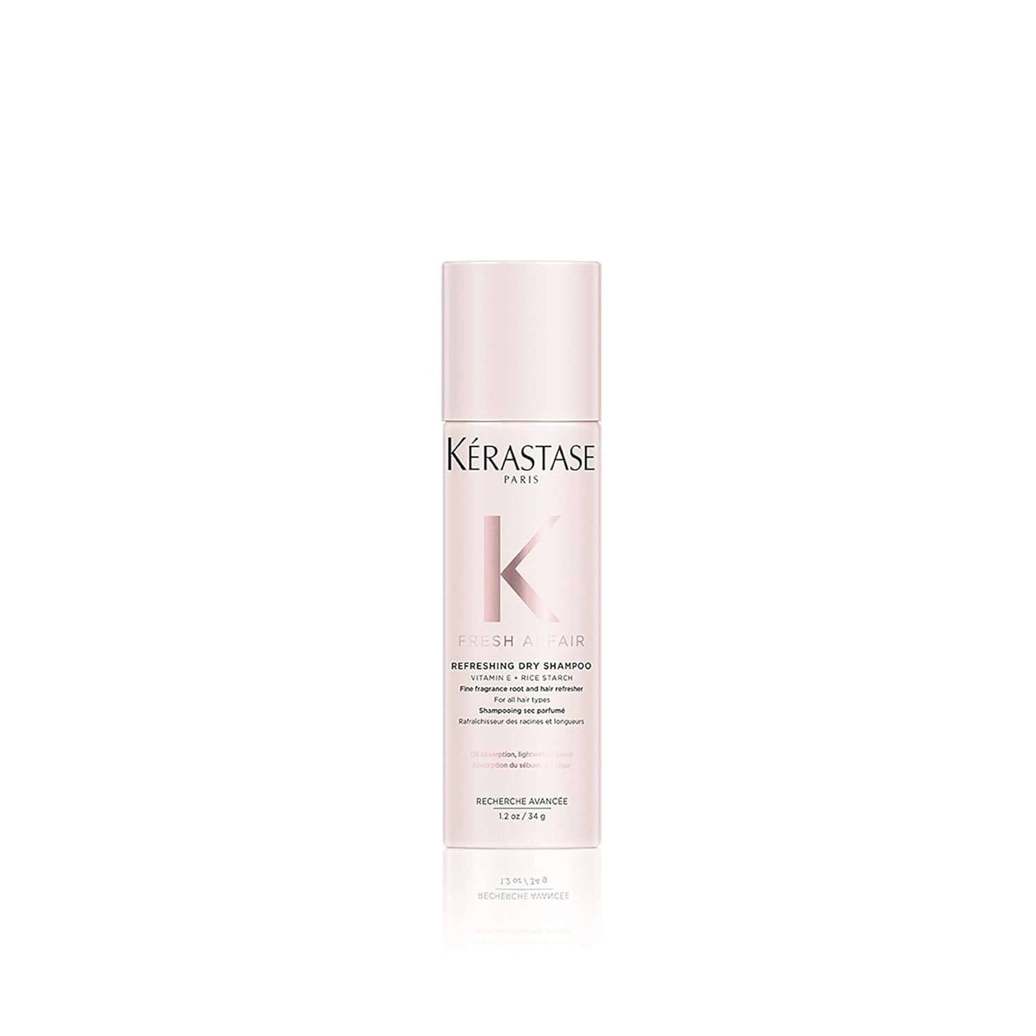 Kerastase Fresh Affair Dry Shampoo For All Hair Types - Instantly Absorbs Excess Oil on Scalp and Hair With Fine Fragrance and a Lightweight Formula, Silicone-Free