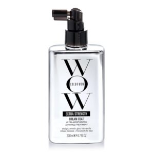 COLOR WOW Dream Coat Anti-Humidity Treatment Spray – Anti-Frizz Hair Smoothing Spray with Built-in Heat Protectant, Award-Winning Leave In Treatment for Glassy Smooth, Shiny Styles up to 3-4 Washes