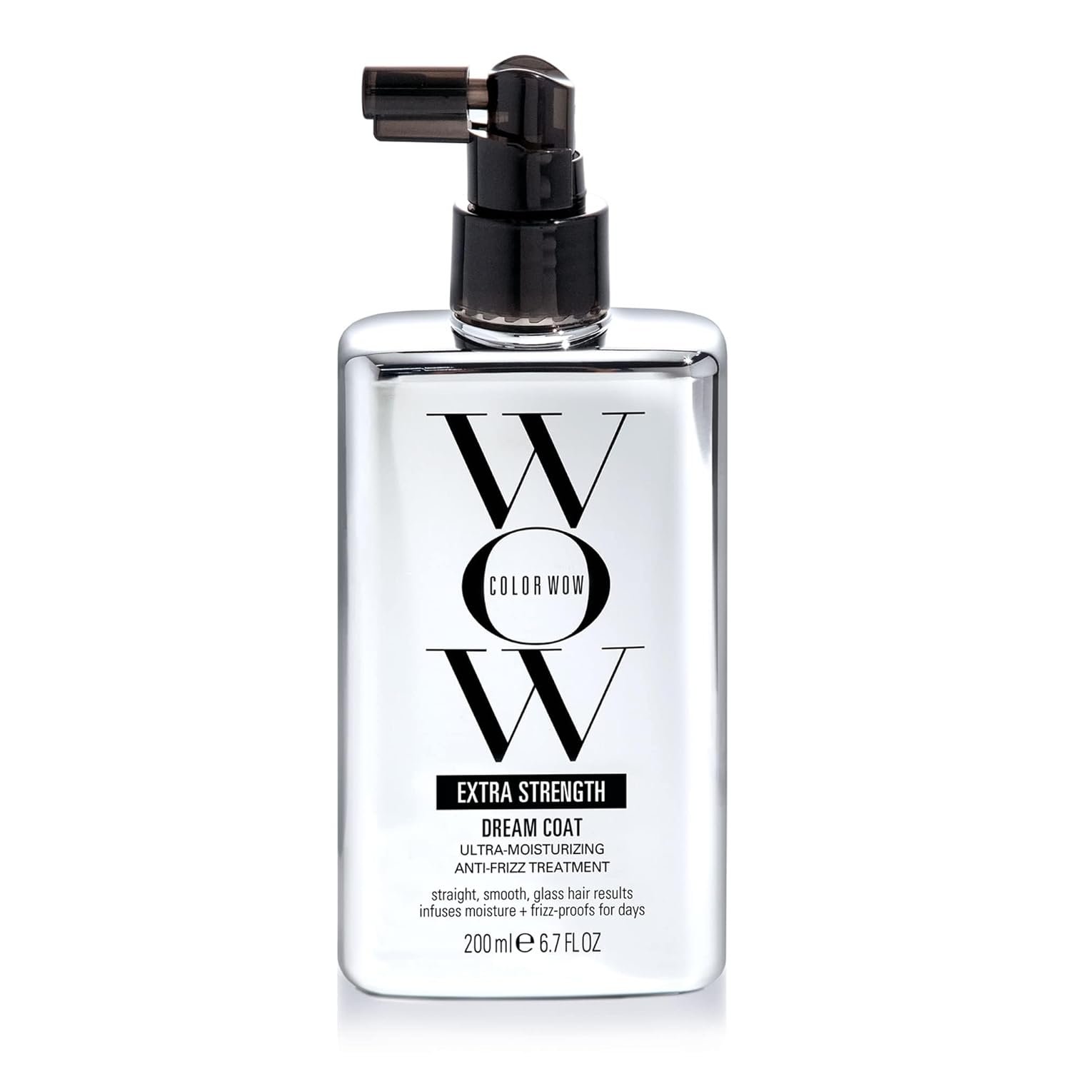 COLOR WOW Dream Coat Anti-Humidity Treatment Spray – Anti-Frizz Hair Smoothing Spray with Built-in Heat Protectant, Award-Winning Leave In Treatment for Glassy Smooth, Shiny Styles up to 3-4 Washes