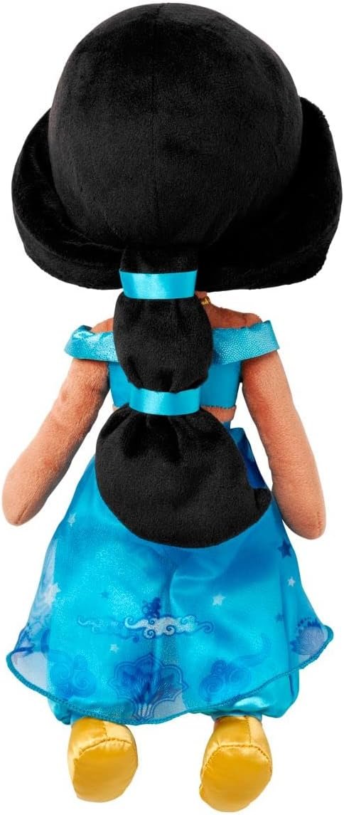 Disney Official Princess Plush Doll, Jasmine from Aladdin, Medium 14 Inches, Soft Plushy with Embroidered Features, Princess Toys for Girls, Disney Dolls, Stuffed Animals for Girls - Image 2