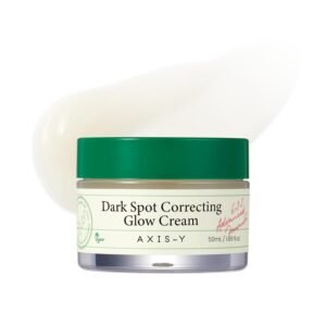 AXIS-Y Dark Spot Correcting Glow Cream - Brightening & Hydrating Moisturizer Face Cream with 2% Alpha-Arbutin, 5% Niacinamide & Ceramide - Vegan Korean Skin Care for All Skin Types - 1.69 fl. oz.