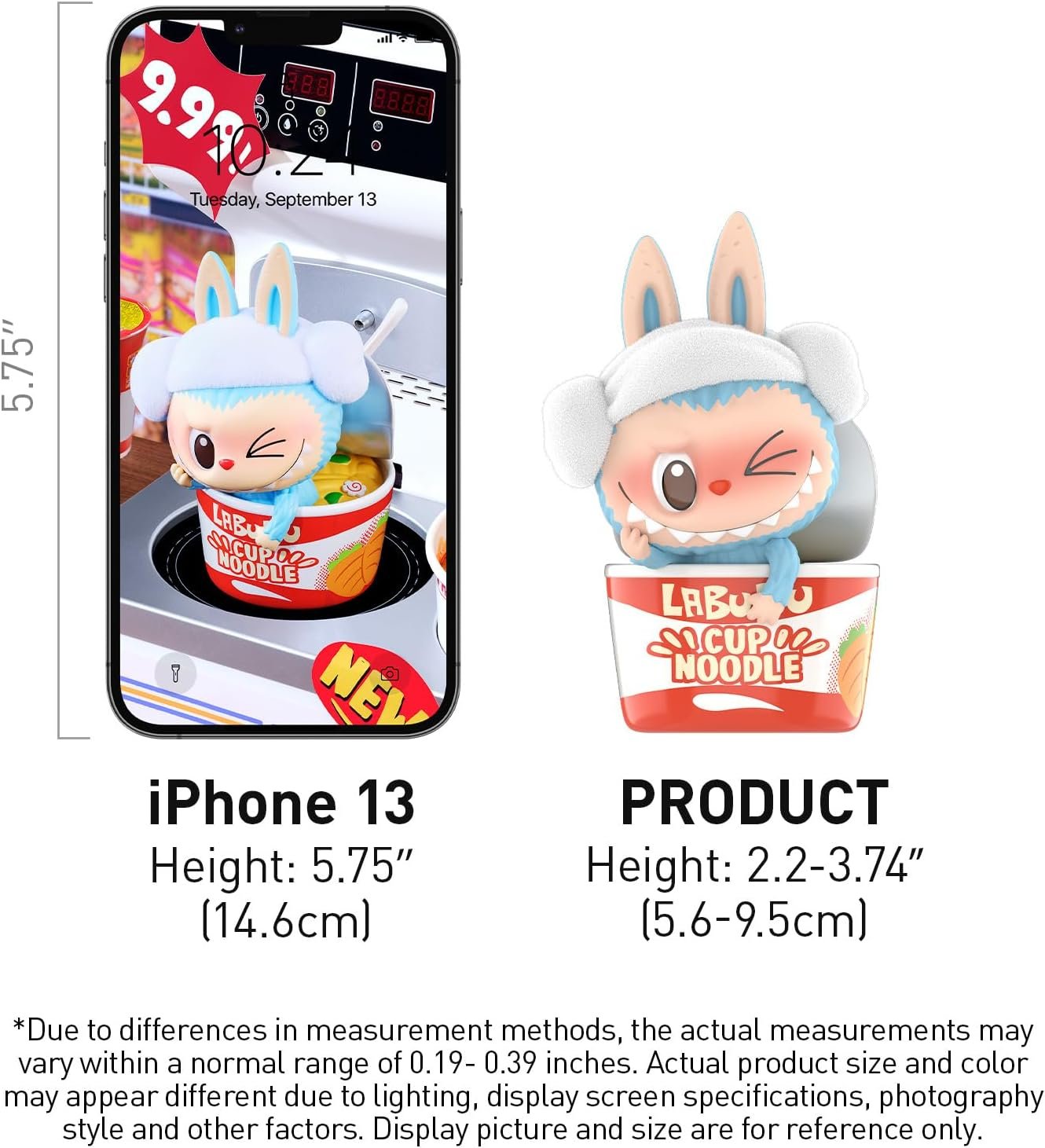 LABUBU The Monsters Wacky Mart Series Blind Box Figures, Random Design Action Figures Collectible Toys Home Decorations, Holiday Birthday Gifts for Girls and Boys, Single Box - Image 2