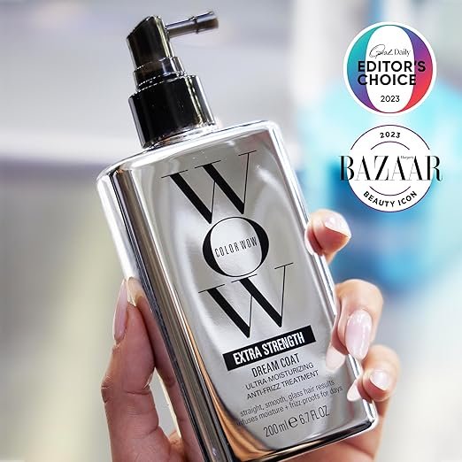 COLOR WOW Dream Coat Anti-Humidity Treatment Spray – Anti-Frizz Hair Smoothing Spray with Built-in Heat Protectant, Award-Winning Leave In Treatment for Glassy Smooth, Shiny Styles up to 3-4 Washes - Image 2