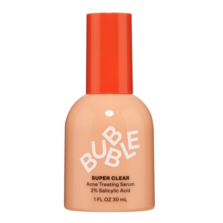Bubble Skincare Super Clear Acne Treating Serum with 2% Salicylic Acid, 1 fl oz
