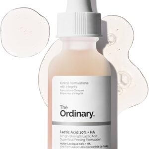 The Ordinary Lactic Acid 5% + HA – Mild Lactic Acid Superficial Peeling Formulation, 1 fl oz