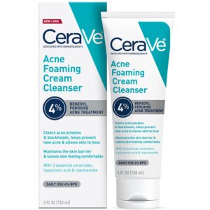 CeraVe Acne Foaming Cream Cleanser