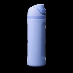 Owala FreeSip Insulated Stainless Steel Water Bottle with Straw, 24oz – Dreamy Field (Blue/Purple)